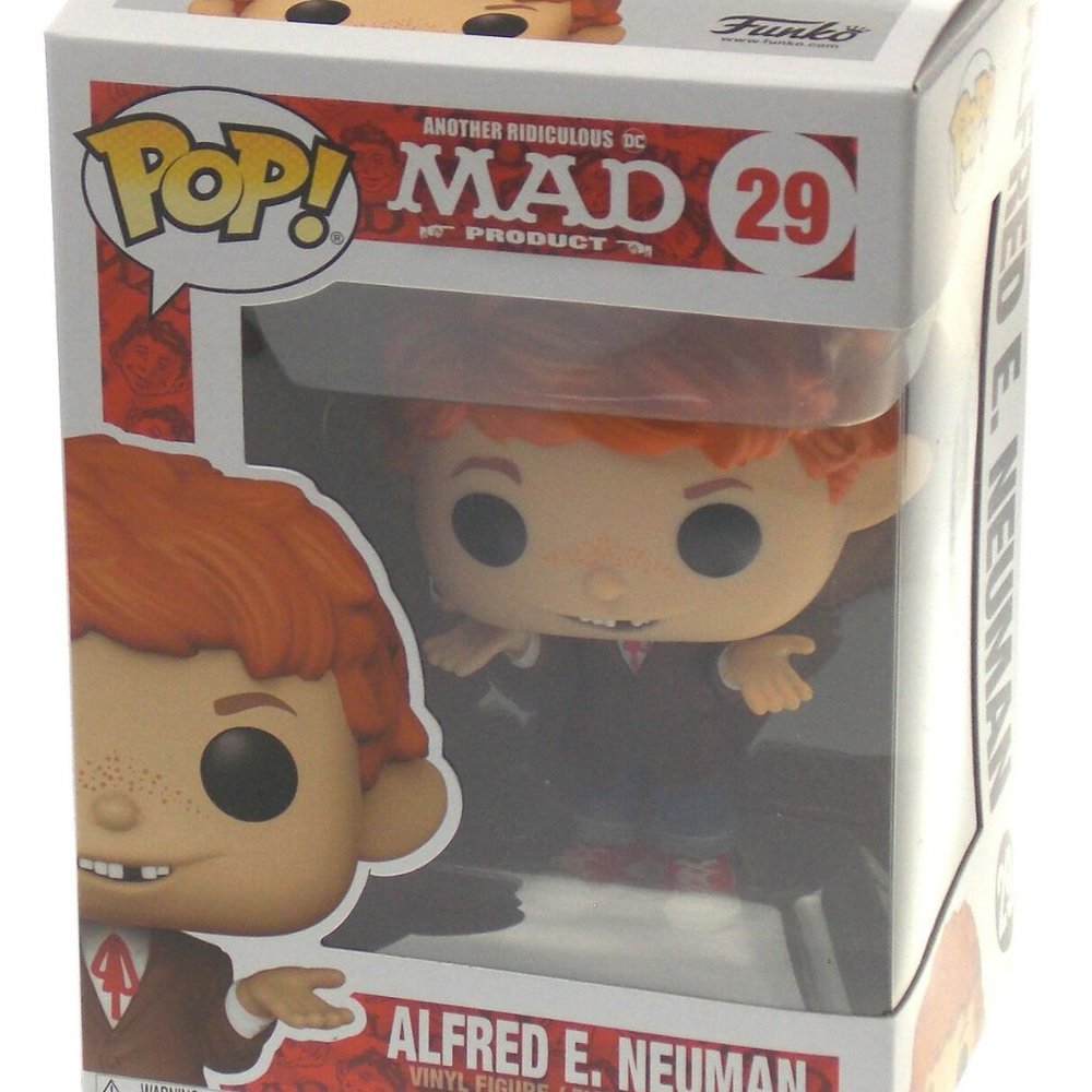 Funko POP! TV: MAD TV Alfred E. Neuman Vinyl Figure 29 NEW Figurine In Stock - Picture 2 of 2